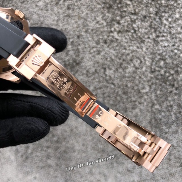 劳力士复刻手表 Rolex玫瑰金游艇型号m126655 全自动机械男士腕表 gjs2636